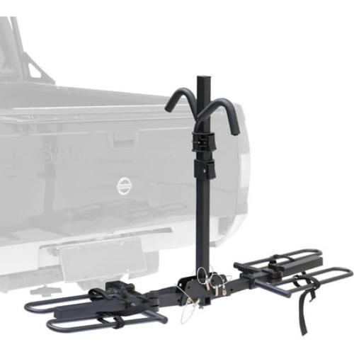 Young Electric 2 Bike Rack Hitch Mount Foldable Platform Style  Bicycle Carrier for Cars SUVs Trucks Vans  80 lbs. Capacity 10104071