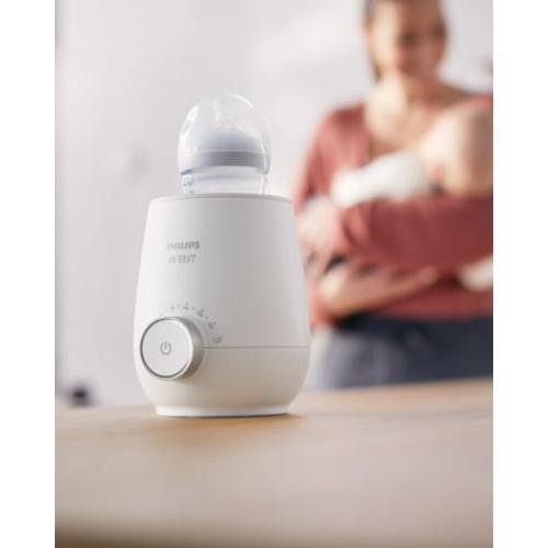 Philips Avent Fast Baby Bottle Warmer with Smart Temperature Control and Automatic Shut-Off SCF358/00