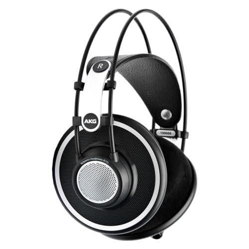 AKG Pro Audio K702 Over-Ear Open-Back Flat-Wire Reference Studio HeadphonesBlack
