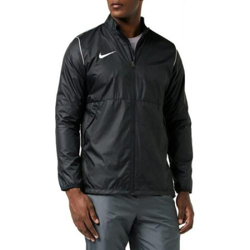 Size Medium Nike Men's Park 20 Rain Jacket, BV6881-010 Black/White, Medium