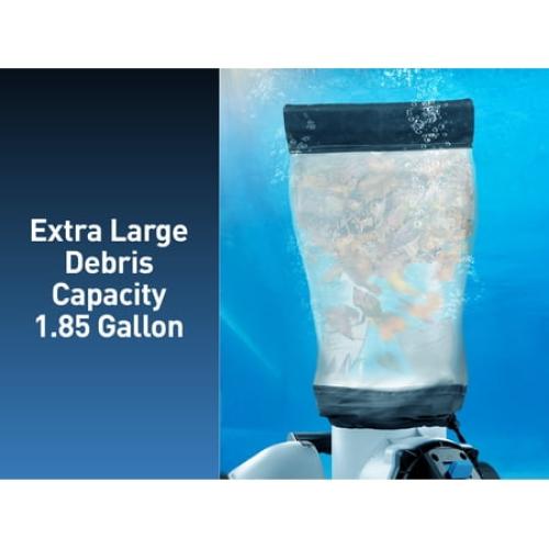 Kokido XTROJET 620 Robotic Pool Vacuum Cleaner for Heavy Debris - Cordless