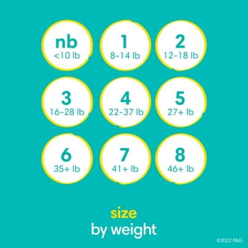 Pampers Swaddlers Baby Diapers, Size 8, 76 Count (Select for More Options)