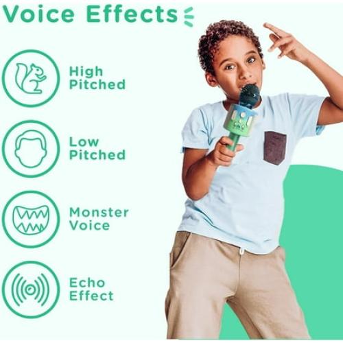 Pink Move2Play, Kids Karaoke Microphone | Personalize with Jewel Stickers | Birthday Gift for Girls, Boys & Toddlers | Girls Toy Ages 3, 4-5, 6, 7, 8  Years Old