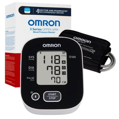 OMRON 3 Series Upper Arm Blood Pressure Monitor and Arm Cuff for Home Use