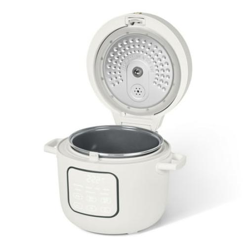 Beautiful 14-Cup Cooked, 6-Cups Uncooked Electric Rice and Grain Cooker, EverGood™ Ceramic Nonstick Coating, White Icing by Drew Barrymore