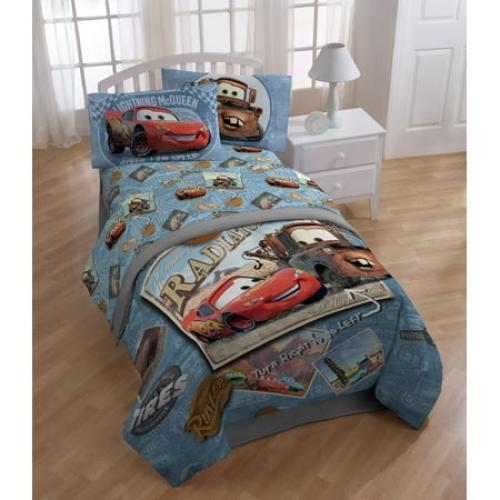 Disney/Pixar Cars Tune Up 4 Pieces Polyester Sheet Set, Full Size