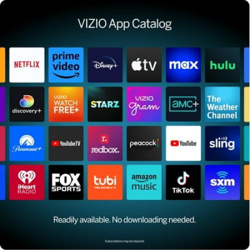 VIZIO 24 Class D-Series FHD LED Smart TV for Gaming and Streaming, Bluetooth Headphone Capable (Online Only) D24fM-K01