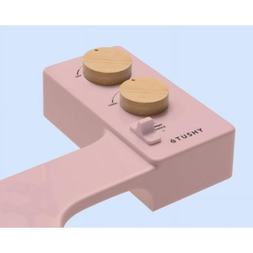 TUSHY Spa Self-Cleaning Warm Water Bidet Attachment, Adjustable Nozzle Angle, Pressure Control, Easy DIY Home Install, Requires Sink Access for Temperature Control, Gunmetal