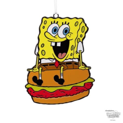 Hallmark Christmas Ornament (Nickelodeon SpongeBob SquarePants, Metal), 1 Count
