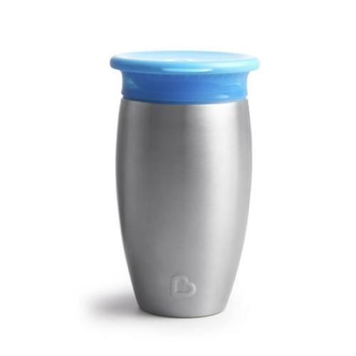 Munchkin® Miracle® 360° Stainless Steel Toddler Sippy Cup, 10 oz, Blue, Unisex