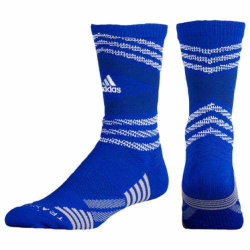 adidas Agron Speed Mesh Team Crew Socks BOLD BLUE/POWER RED/LIGHT ONIX/UNITY INK PURPLE/WH