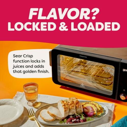 Instant Pot® InstantHeat™ 6-Slice Air Fryer Toaster Oven, Stainless Steel