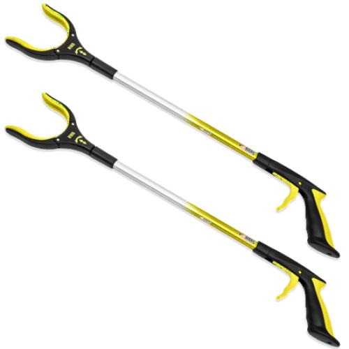 RMS 2-Pack 32 Extra Long Grabber Reacher (Yellow)
