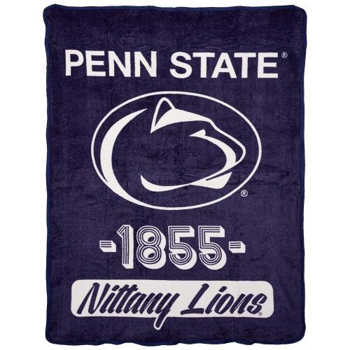 Northern Arizona Lumberjacks Varsity Micro Raschel Throw Blanket 46 x 60