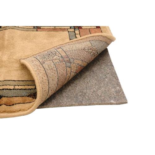 Premium All-Surface 10 ft. x 14 ft. Fiber and Rubber Backed Dual Surface Non-Slip Rug Pad