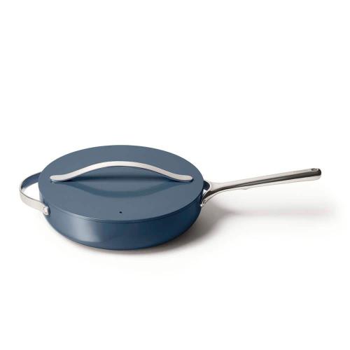 3 qt. Ceramic Nonstick Saute Pan in Navy