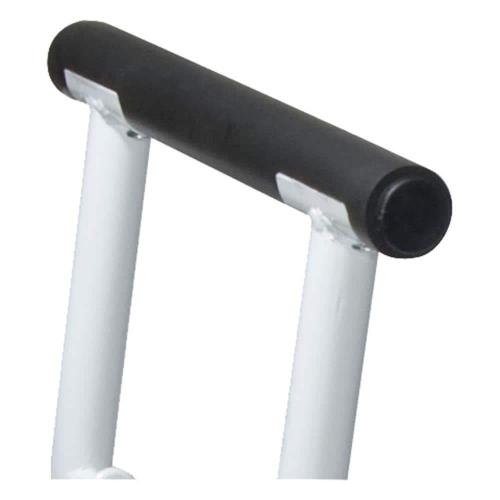Beige Stand Alone Toilet Safety Rail