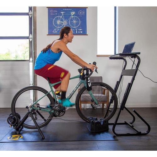 M2 Smart Trainer, 20.2 in. W x 21.2 in. L x 7 in. H Utility Electromagnetic Resistance Indoor Bike Trainer