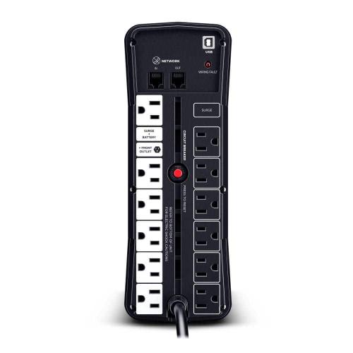 CyberPower 1500VA 120-Volt Sine Wave Gaming UPS with RGB Lighting and Battery Backup