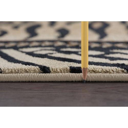 Festival Animal Beige 8 ft. x 11 ft. Indoor Area Rug