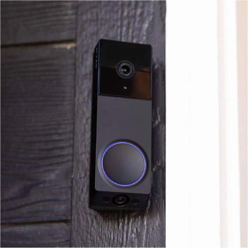 Wireless Duo Cam Video Doorbell (with Chime), Battery Powered, 2K Full HD Video, 2 Cameras, 2-Way Audio, Night Vision
