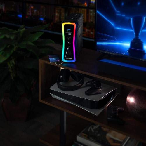 CyberPower 1500VA 120-Volt Sine Wave Gaming UPS with RGB Lighting and Battery Backup