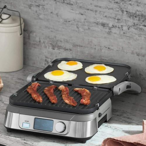 156 sq. in. Stainless Steel Griddle-5 with Nonstick Surface
