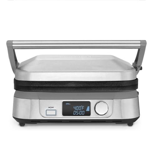 156 sq. in. Stainless Steel Griddle-5 with Nonstick Surface