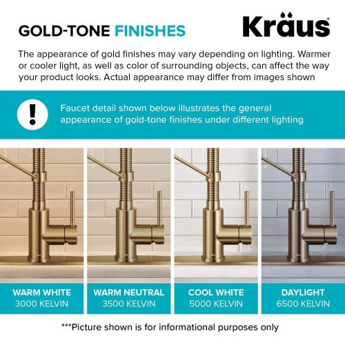 Bolden 2-in-1 Commercial Style Pull-Down Single Handle Water Filter Kitchen Faucet in Brushed Brass