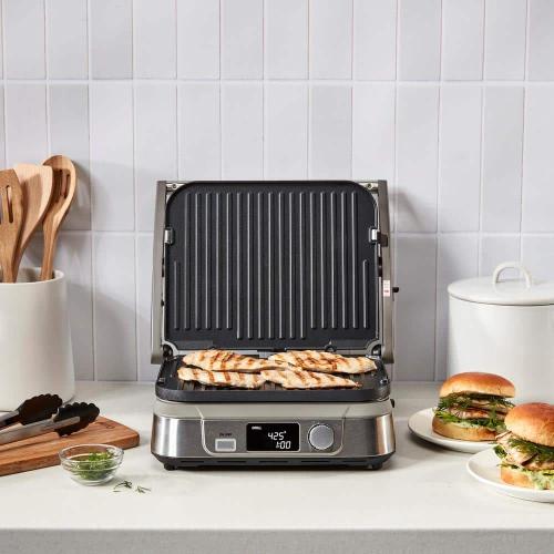 156 sq. in. Stainless Steel Griddle-5 with Nonstick Surface