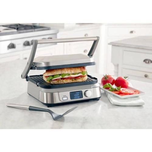 156 sq. in. Stainless Steel Griddle-5 with Nonstick Surface