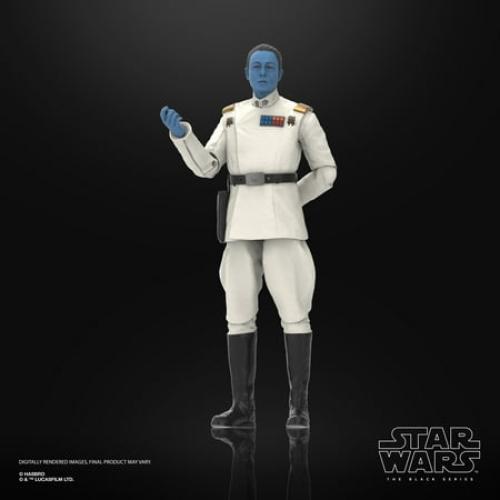 Size 6 inch Star Wars The Black Series Grand Admiral Thrawn Collectible Action Figure (6”)
