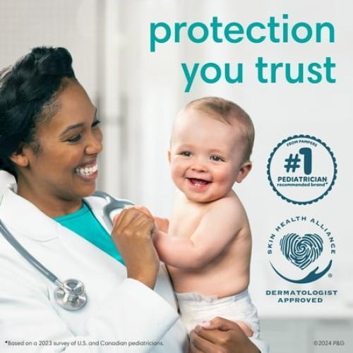 Pampers Pure Diapers Size 2, 186 Count (Select for More Options)