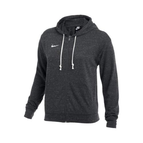 WOMEN'S NIKE SW GYM VINTAGE FULL ZIP HOODIE (Anthracite X-Small)