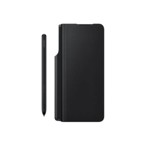 Samsung EF-FF92P - Flip cover for cell phone - black - for Galaxy Z Fold3 5G