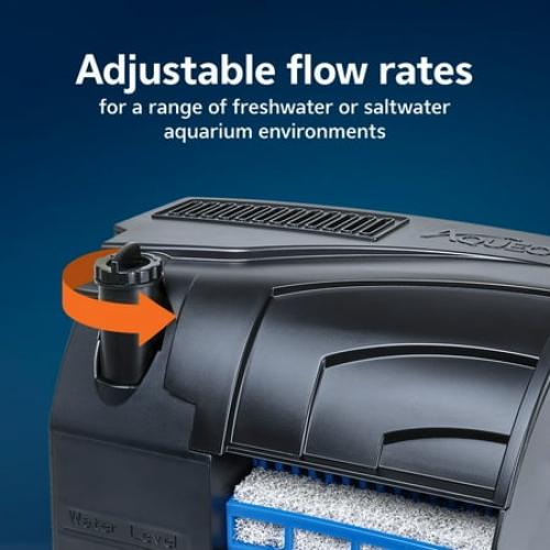 Aqueon SmartClean Power Filter with EcoRenew Filter Cartridge 20-30 Gallon