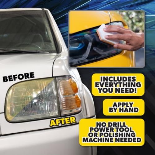 Chemical Guys Headlight Restoration & Ceramic Kit, 5 Items