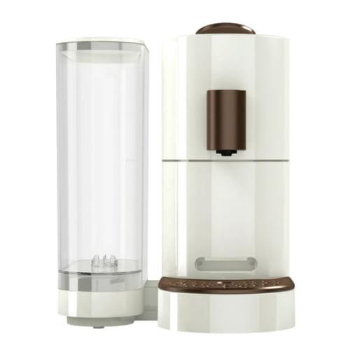 K-fee Twins II Single Serve Coffee and Espresso Machine (Black/Copper) | Starbucks Verismo* Compatible