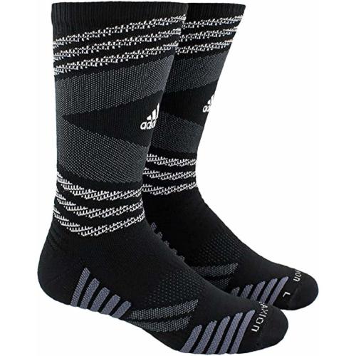 adidas Agron Speed Mesh Team Crew Socks Black/Power Red/Night Grey/White/