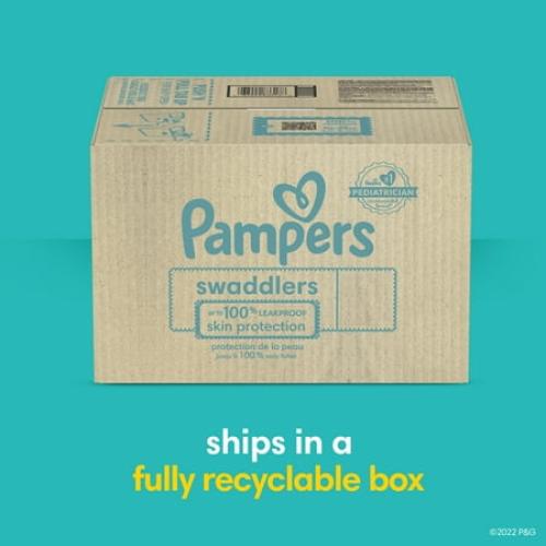 Pampers Swaddlers Diapers, Size 1, 198 Count (Select for More Options)