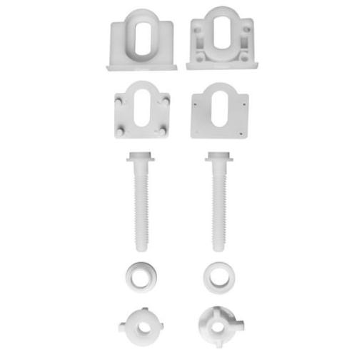 Mainstays Plastic Elongated Slow-Close Toilet Seat in White