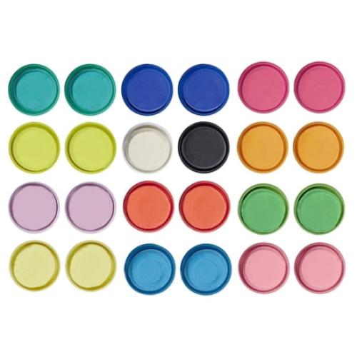 Set of 24 Play-Doh Eggs 24-Pack of Non-Toxic Modeling Compound for Kids 2 Years and Up for Party Favors, Easter Basket Stuffers, Pinata Toys, and More