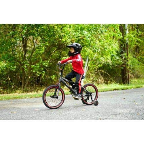 Kent 18 In. Abyss Boy's Freestyle BMX Bike, Charcoal Gray NEEDS FRONT WHEEL REPLACEMENT