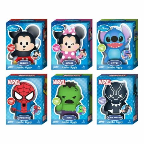 Ja-Ru Marvel Hulk Jumbo Jiggly Characters Novelty Toy Child 4  TPR