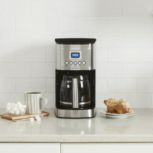 Cuisinart Perfectemp Silver Finish 14-Cup Programmable Coffeemaker