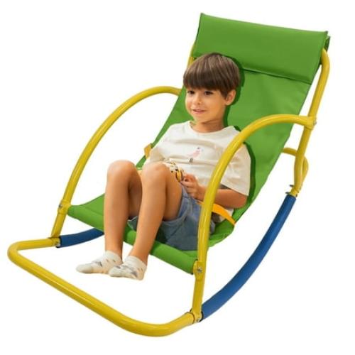 Platports Kids Seesaw Chair – Ages 5–7 – Indoor & Outdoor Rocking Seat – Stable Base – Backyard & Playroom Use