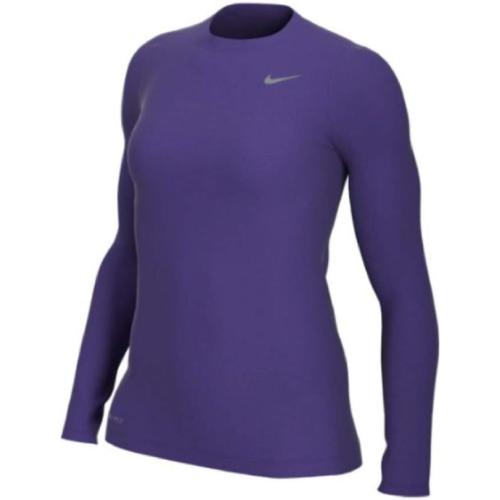 Nike womens LonGrade Schoolleeve Legend T Shirt X-Small Purple