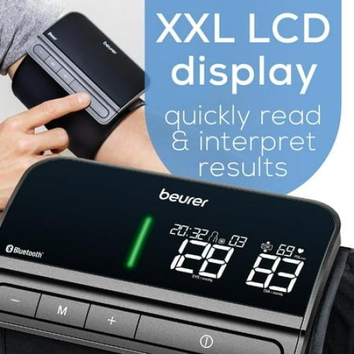 Beurer BM81 easyLock Automatic Upper Arm Blood Pressure Monitor, Fully