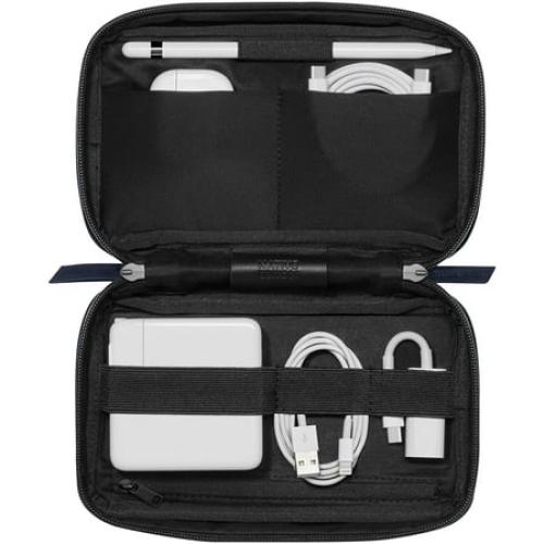 Native Union Stow Organizer – Travel Tech Kit – Flexible Storage & Quick-Access Pocket (Slate)