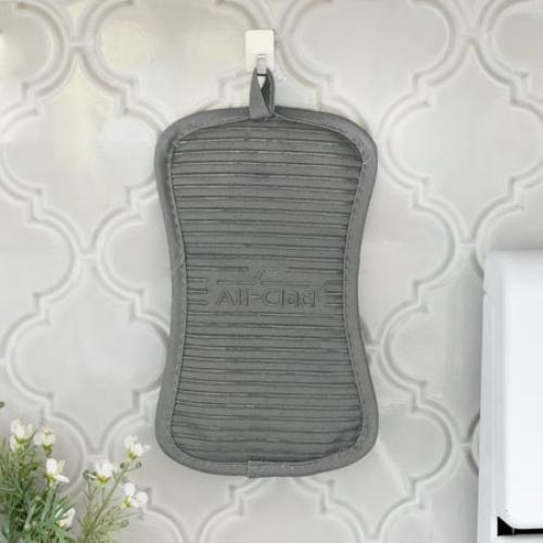 All-Clad Cotton Pot Holder, 1-Pack, Pewter